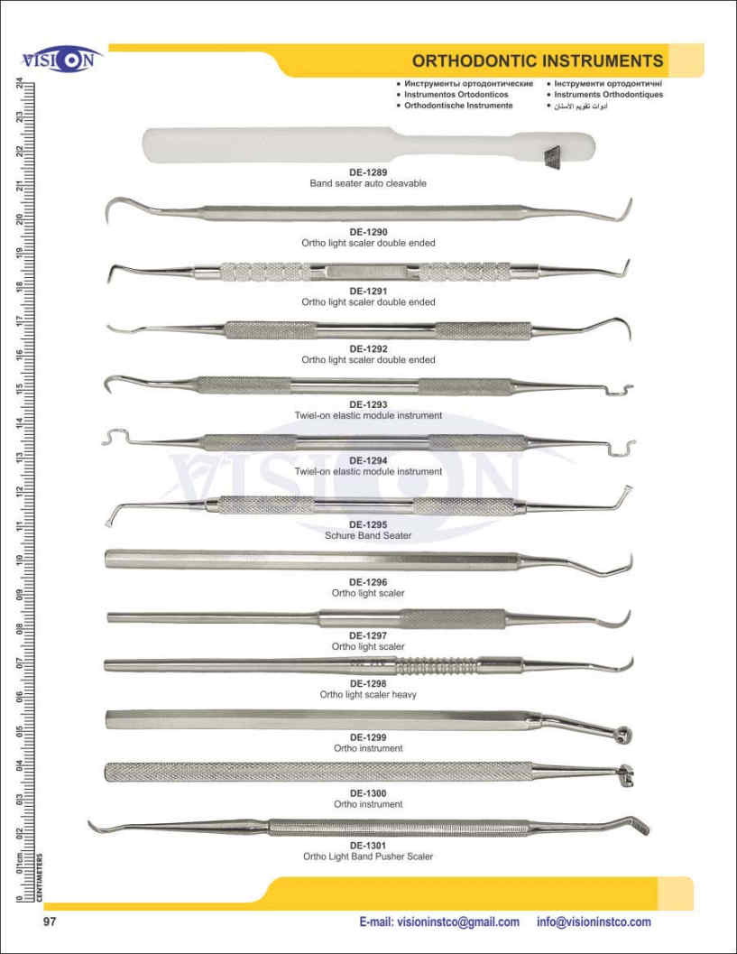 Vision Instruments Company Instruments